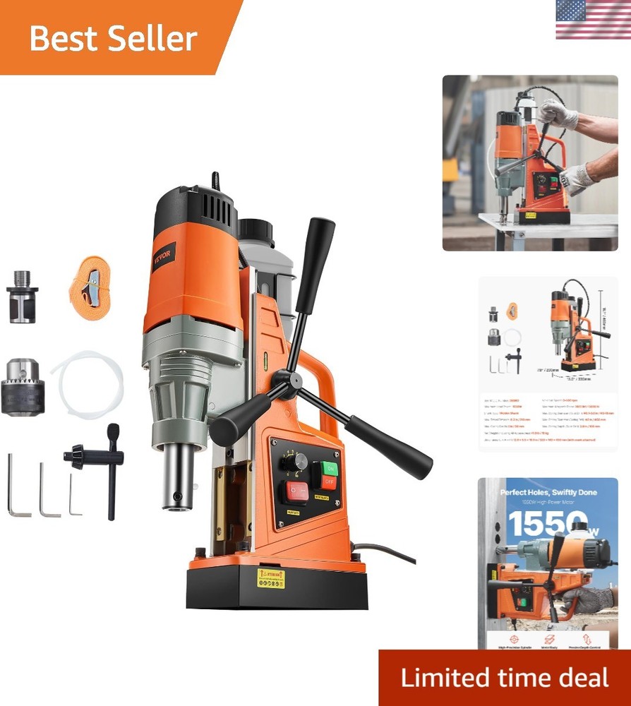 1550W Magnetic Drill Press - 2