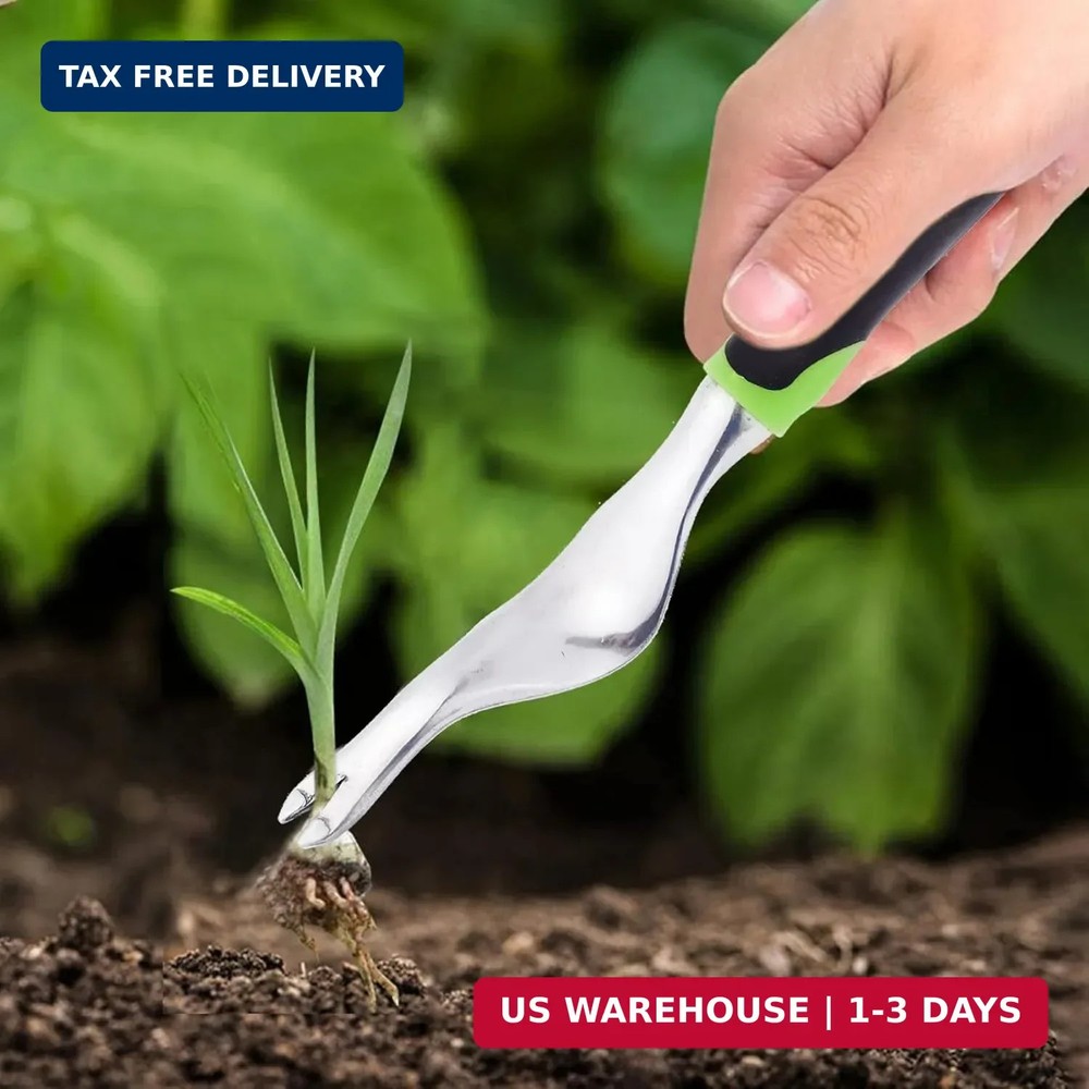 Handheld Weeder Tool - Dandelion Remover, Manual Weed Puller for Garden, Lawn &