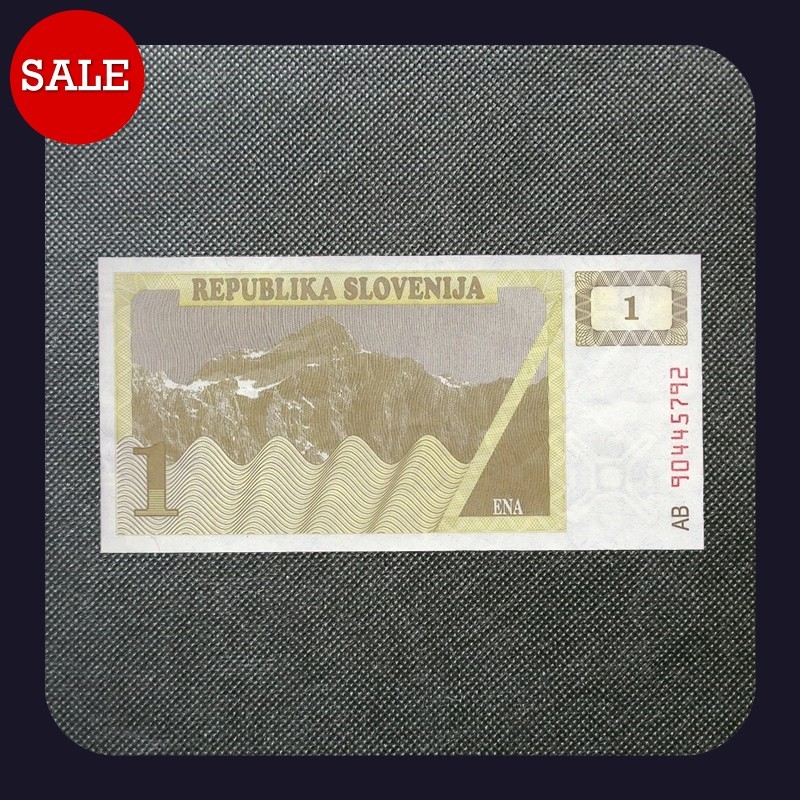 [BANKNOTES] SLOVENIA 1 TOLAR