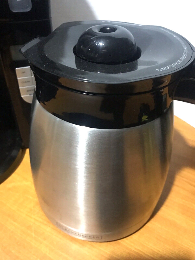 Coffee Maker 12-Cups Thermal Programmable Coffee Machine Black+Decker