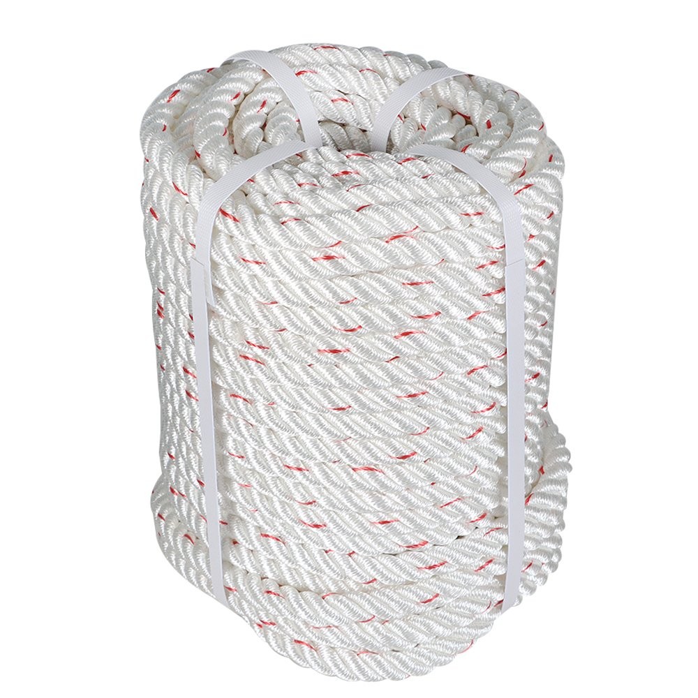 5850Lbs Double Braid Polyester Arborist Bull Rope Pulling Rigging Line 1/2"×150'