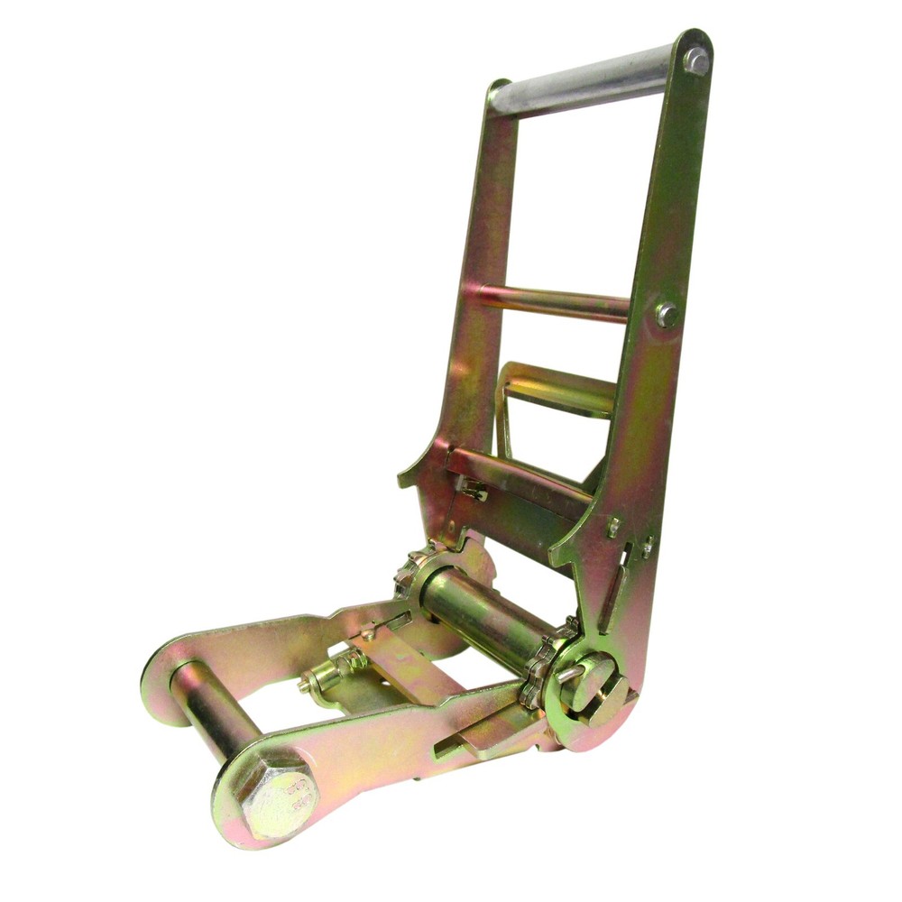 3" Long Handle Ratchet Tie Down with Security Lock 7,333 LBS Working Load
