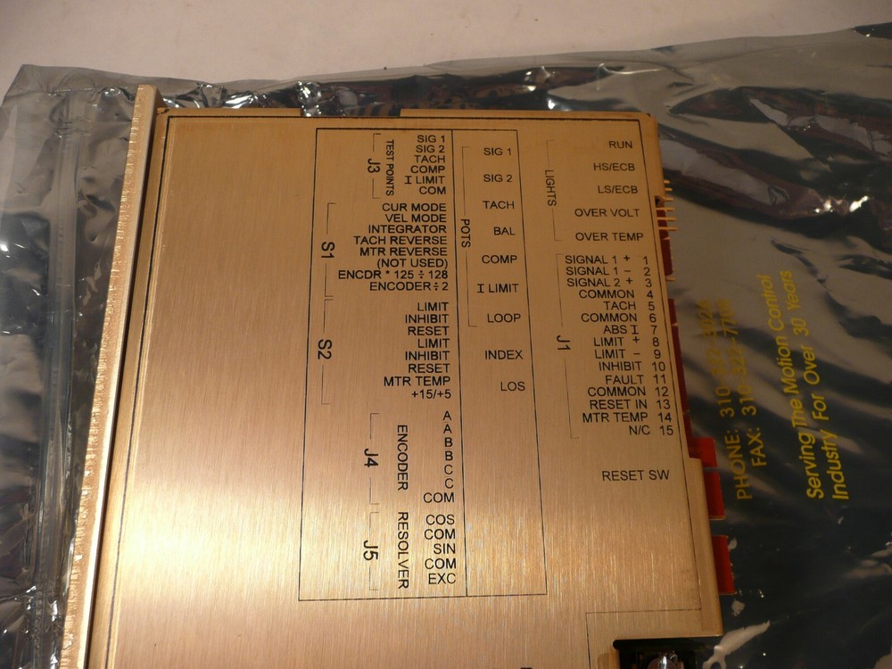 * NEW GENUINE STANLEY X5723 TYPE SMA8215-SAT-5D SERVO CONTROLLER UNIT