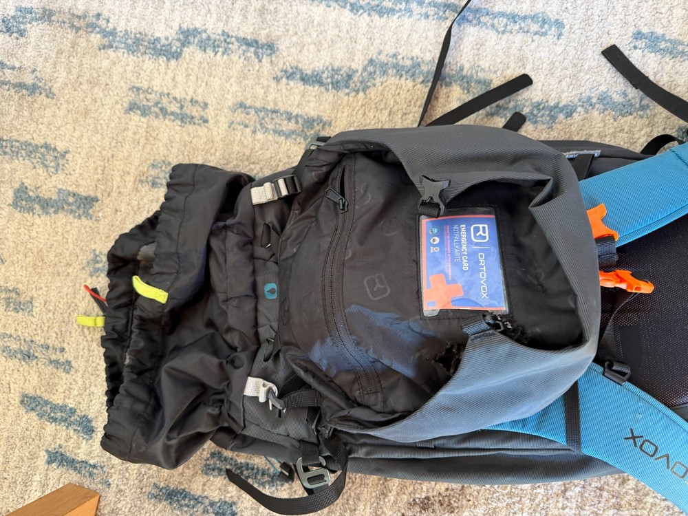 ortovox ski touring backpack 28L
