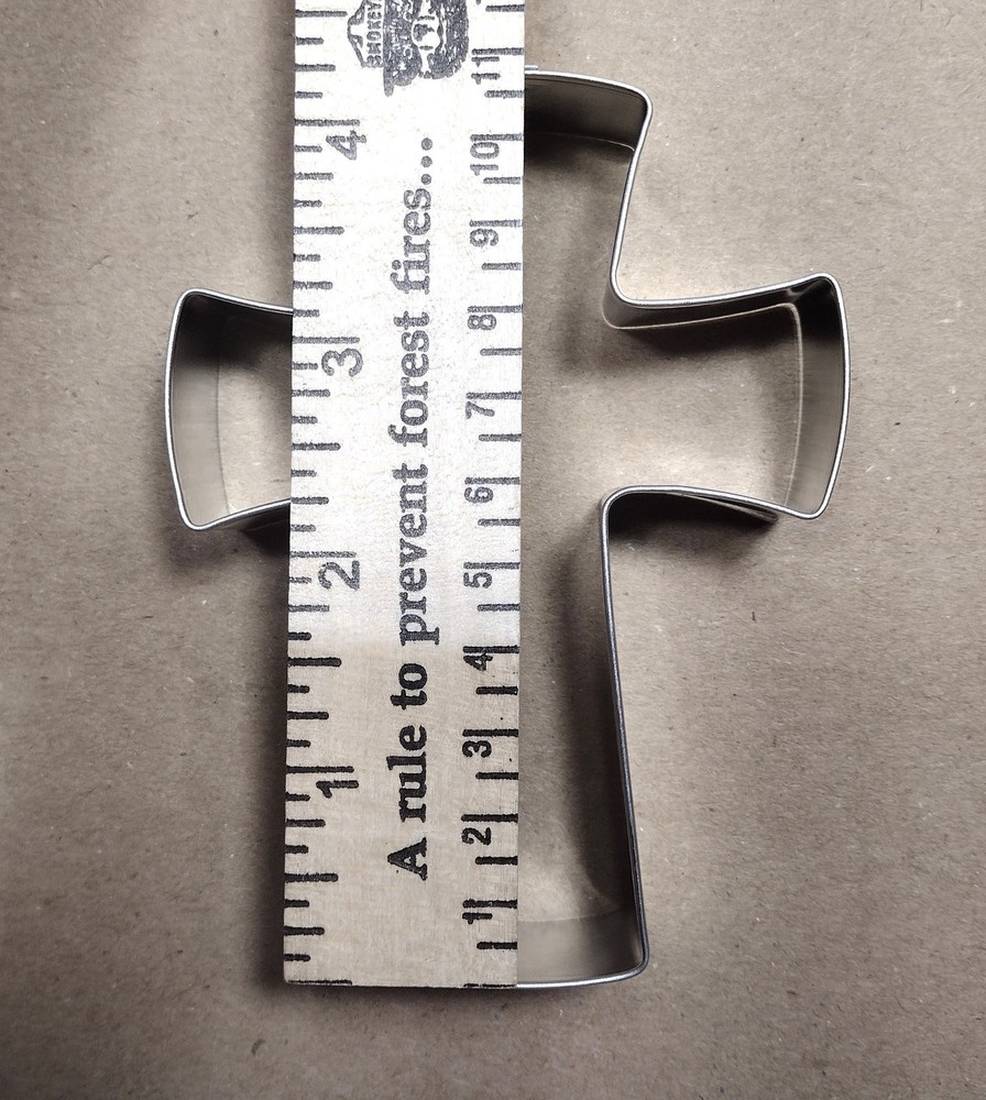 Church Cross Scroll Cross Cookie Cutter 3 pc Set