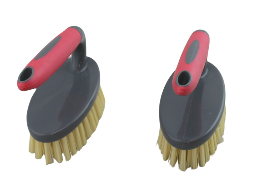 2 Pack Multi All Purpose Utility Kitchen Bathroom Cleaning Scrub Brush