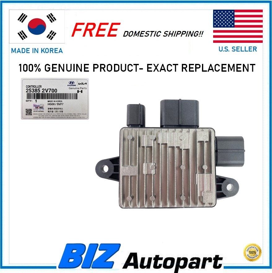 GENUINE⭐ENGINE COOLING FAN CONTROLLER FOR 2013-2017 VELOSTER # 25385-2V700