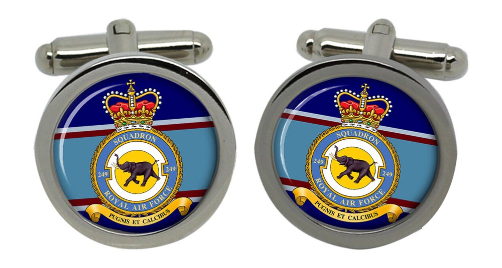 249 Squadron, RAF Cufflinks in Box
