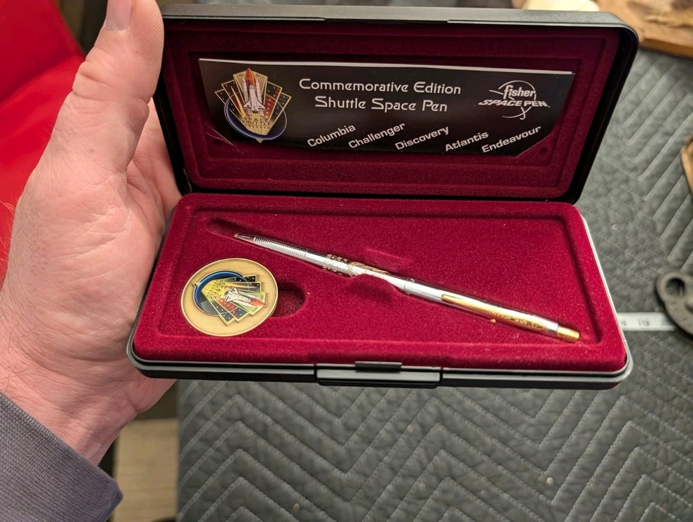 Fisher Shuttle Space Pen Commemorative Beautiful