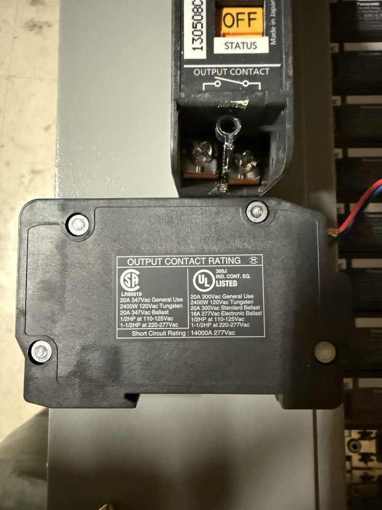 Panasonic WR6161K-84 20A HID Relay Light