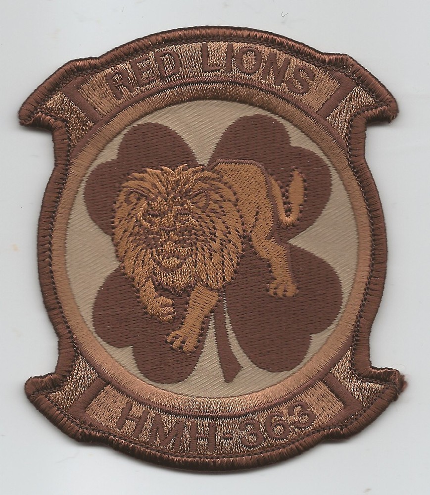 HMH-363 "RED LIONS" desert patch