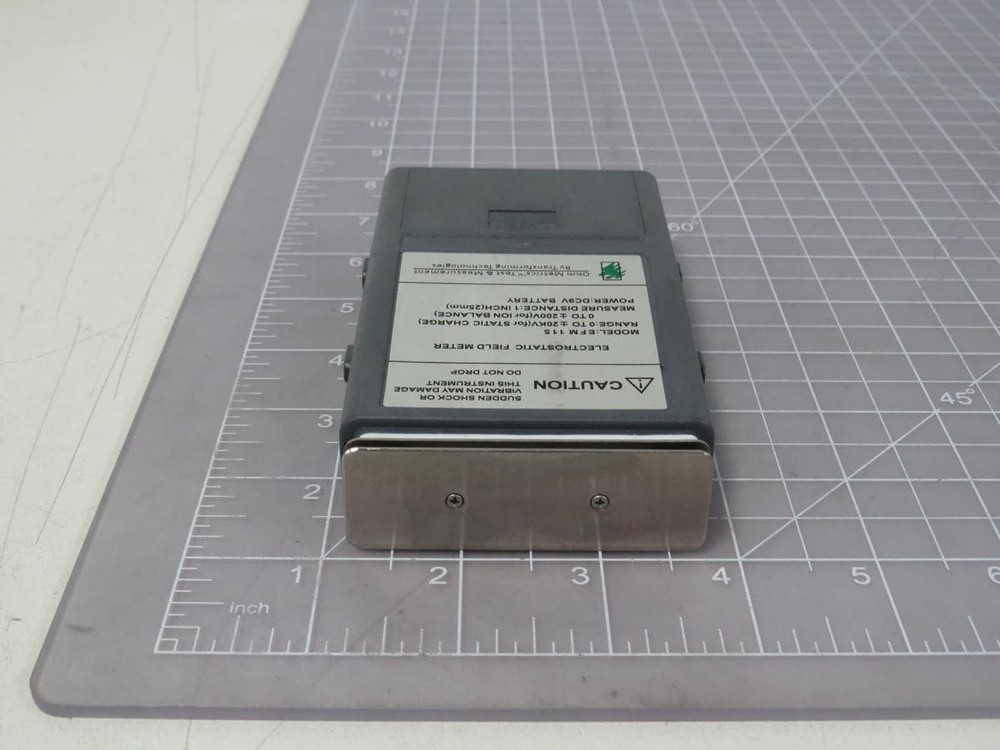 TRANSFORMING TECHNOLOGIES EFM115 POCKET STATIC FIELD METER AND IONIZER PERFORMAN