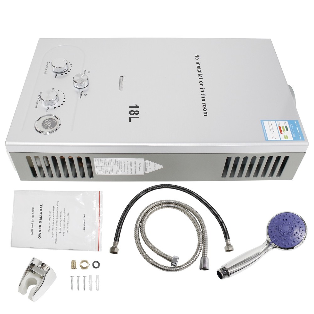 18L 36KW 5GPM LPG Propane Gas Hot Water Heater Tankless On-Demand Instant Boiler