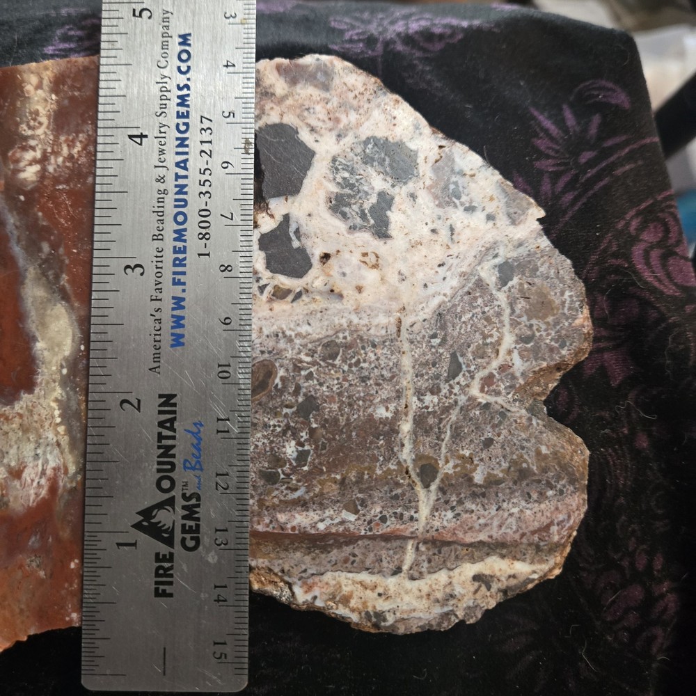 Agate And Jasper Slabs, Nice Colors And Patterns. Idaho