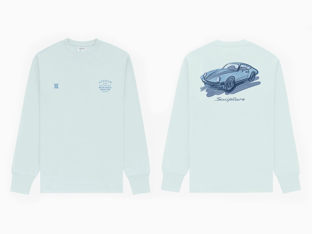 Perrotin X Daniel Arsham - Sculpture Long Sleeve Tee