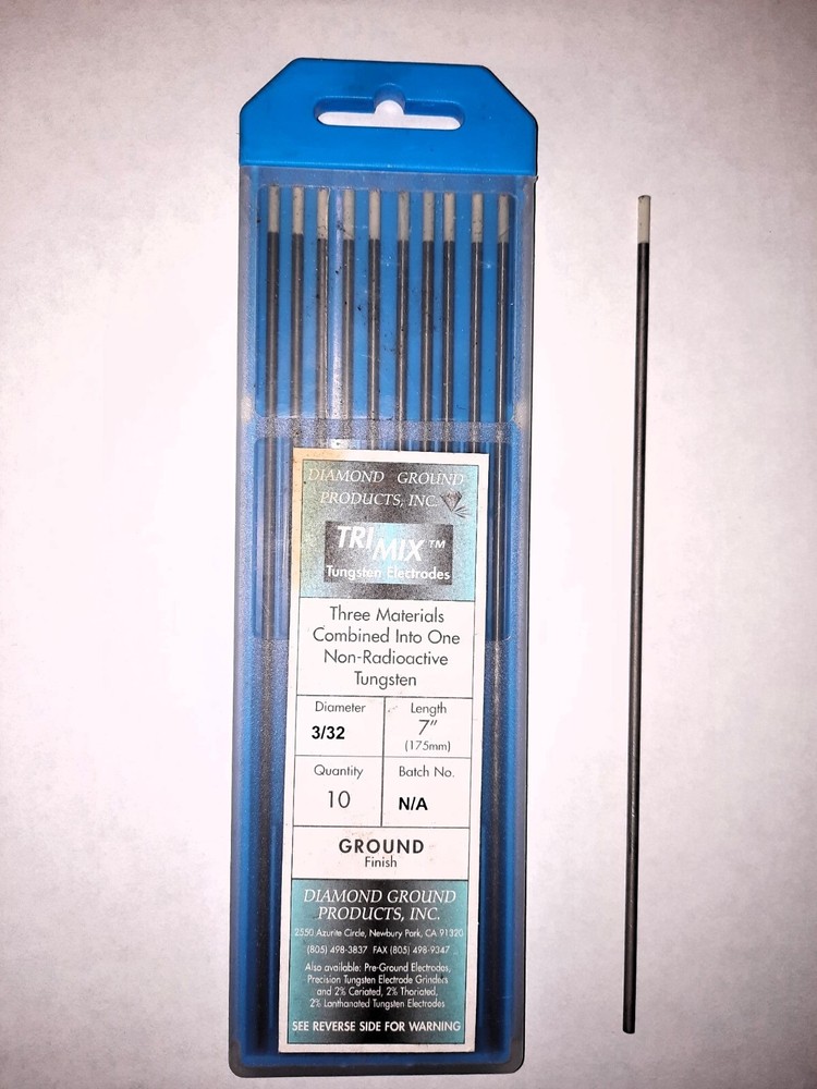 TIG Welding Tungsten Electrodes Tri-Composite 10 Pack, new