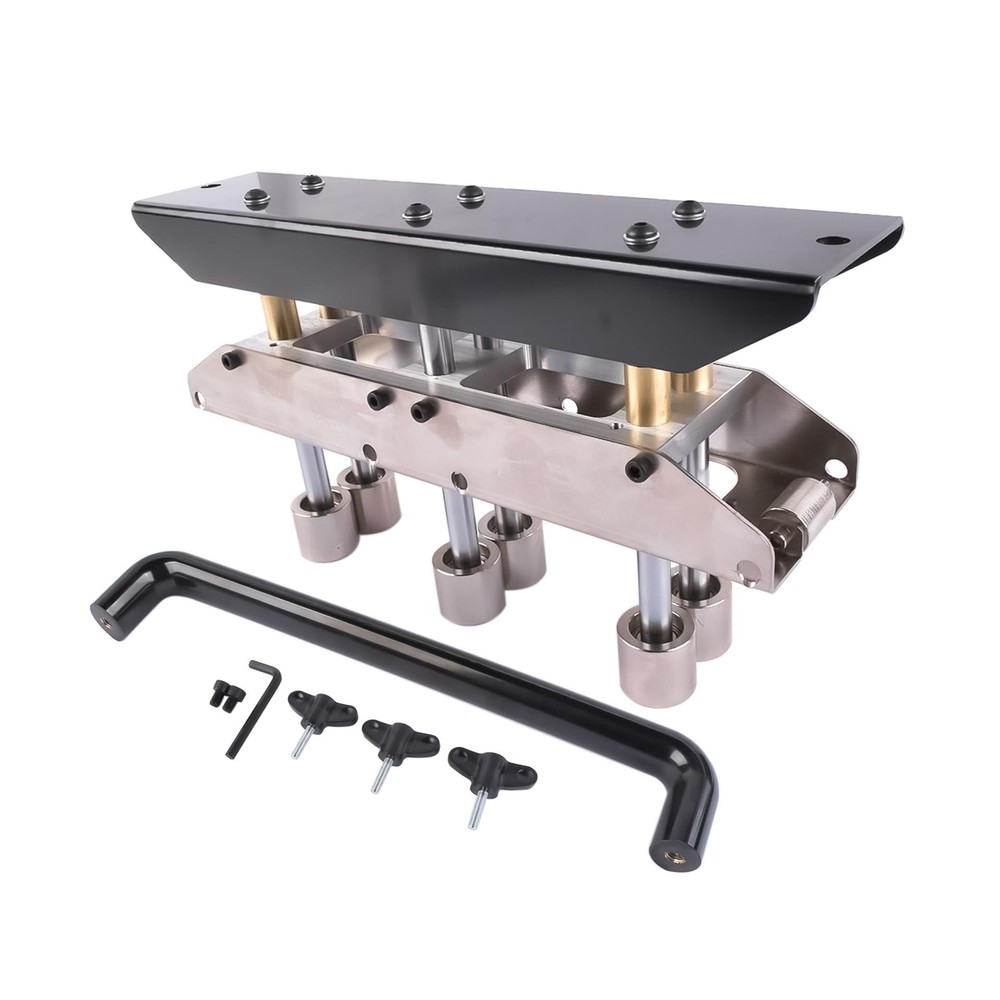 Three Station Edge Roller Bender 0-90° Bending Angle Metal Bending Tool Adj