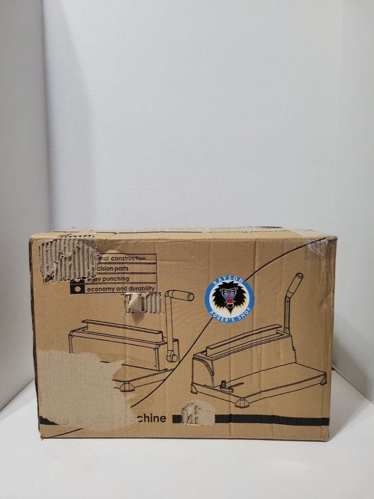 Rayson TD-132 Binding Machine Punch 12 Sheets/Bind 120 Sheets