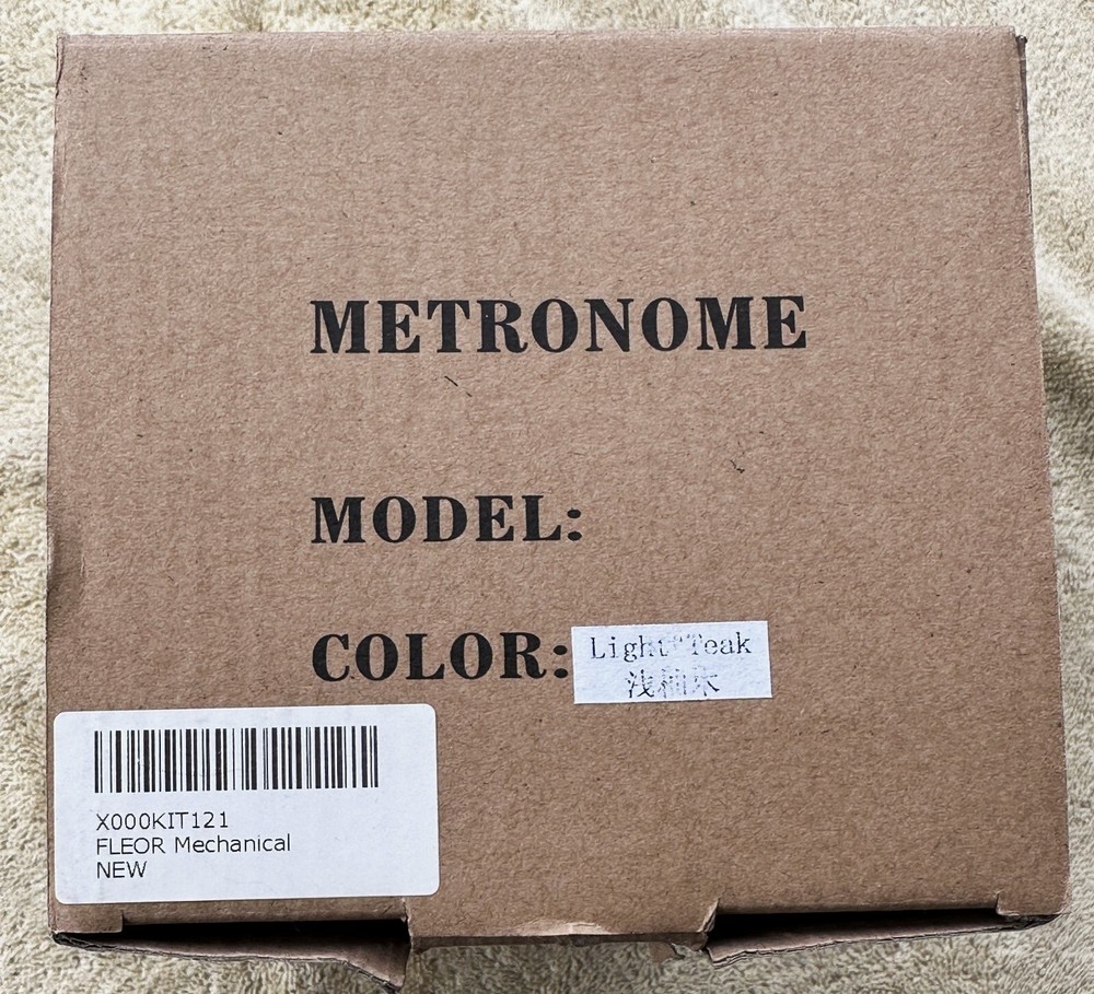 FLEOR LIGHT TEAK METRONOME MODEL X000121KIT