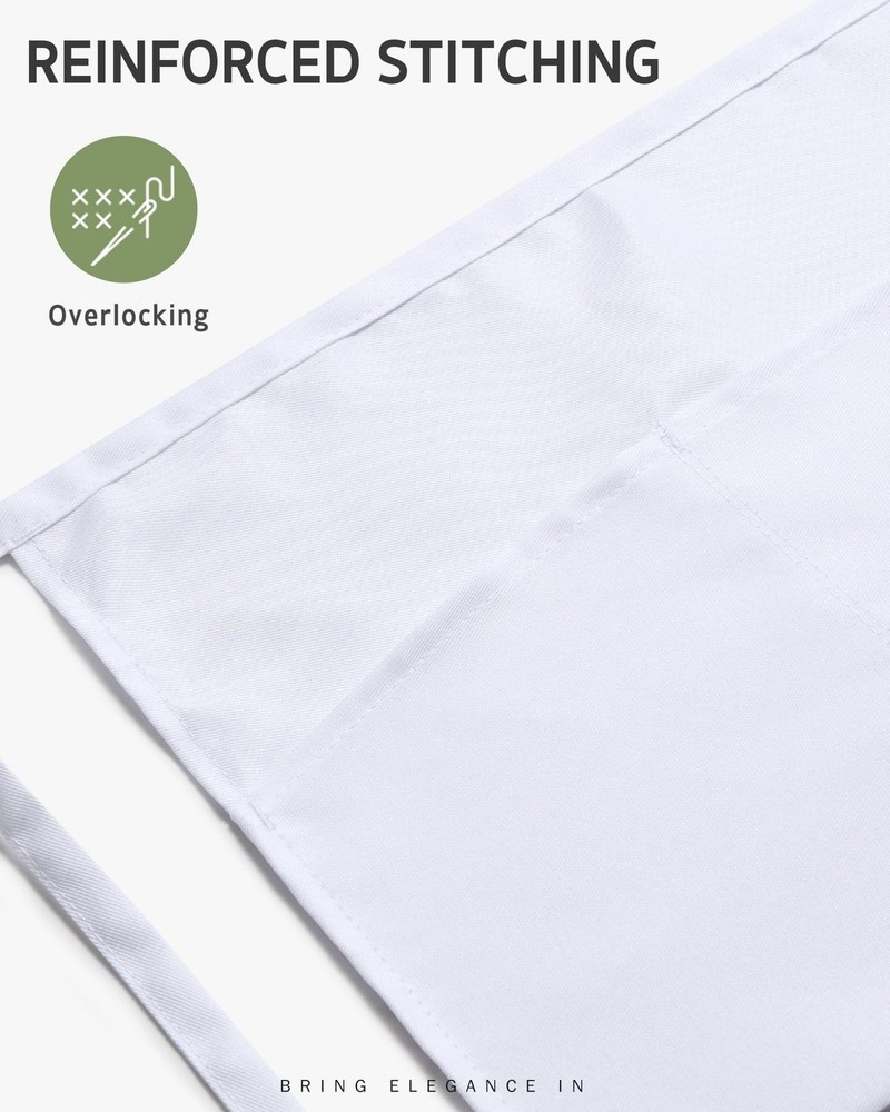 Syntus Server Apron, White 1