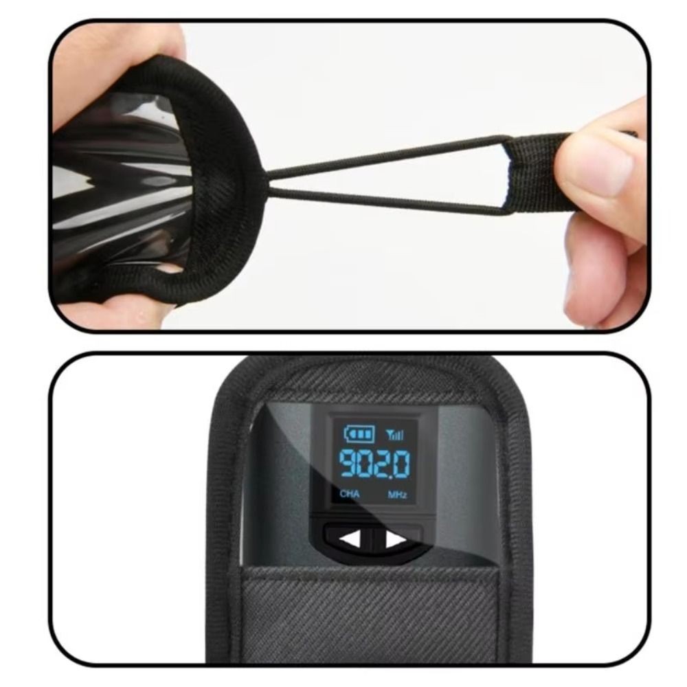 Wireless Transmitter Bodypack Guitar Transmitter Bag Transmitter Storage Bag
