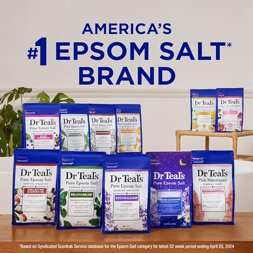 Dr Teal's Unscented Epsom Salt 19 lbs