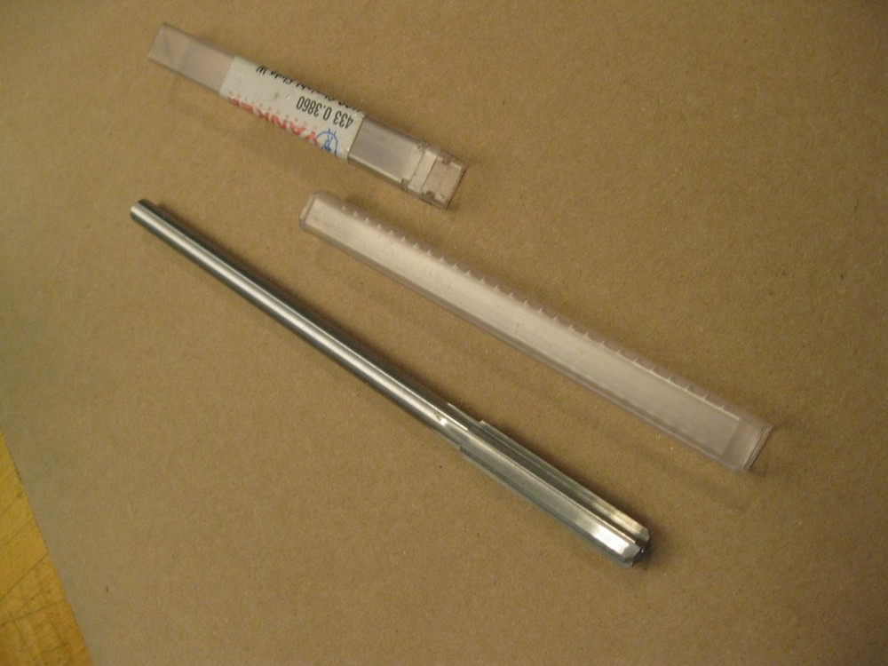 .3862" Reamer, HSS, Yankee