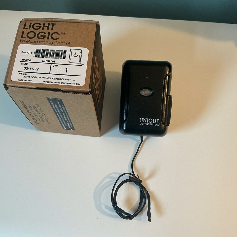 Unique Lighting Systems Light Logic Power Control Unit LPCU-A Black