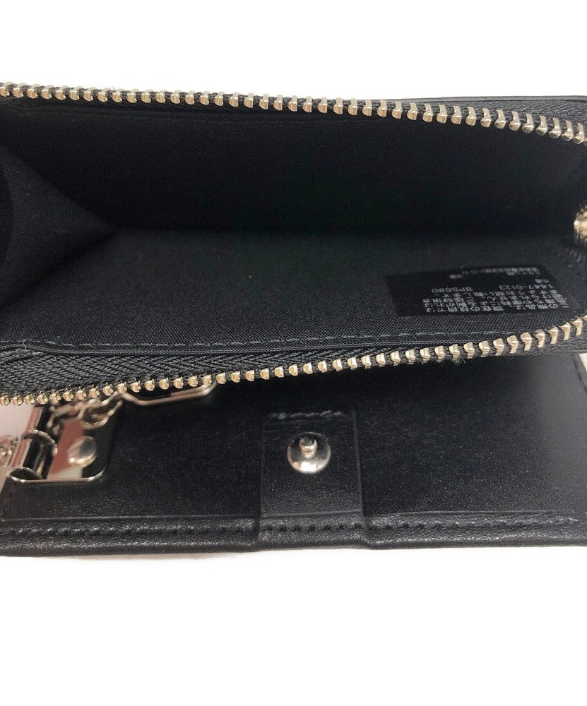 Authentic PAUL SMITH Key Case Black Men #3823