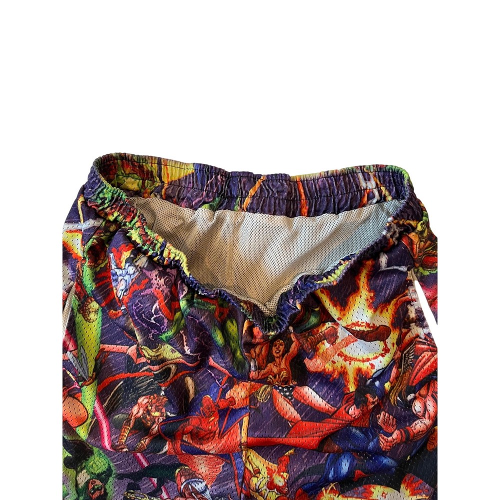Marvel Universe Lined Athletic Shorts Mens M