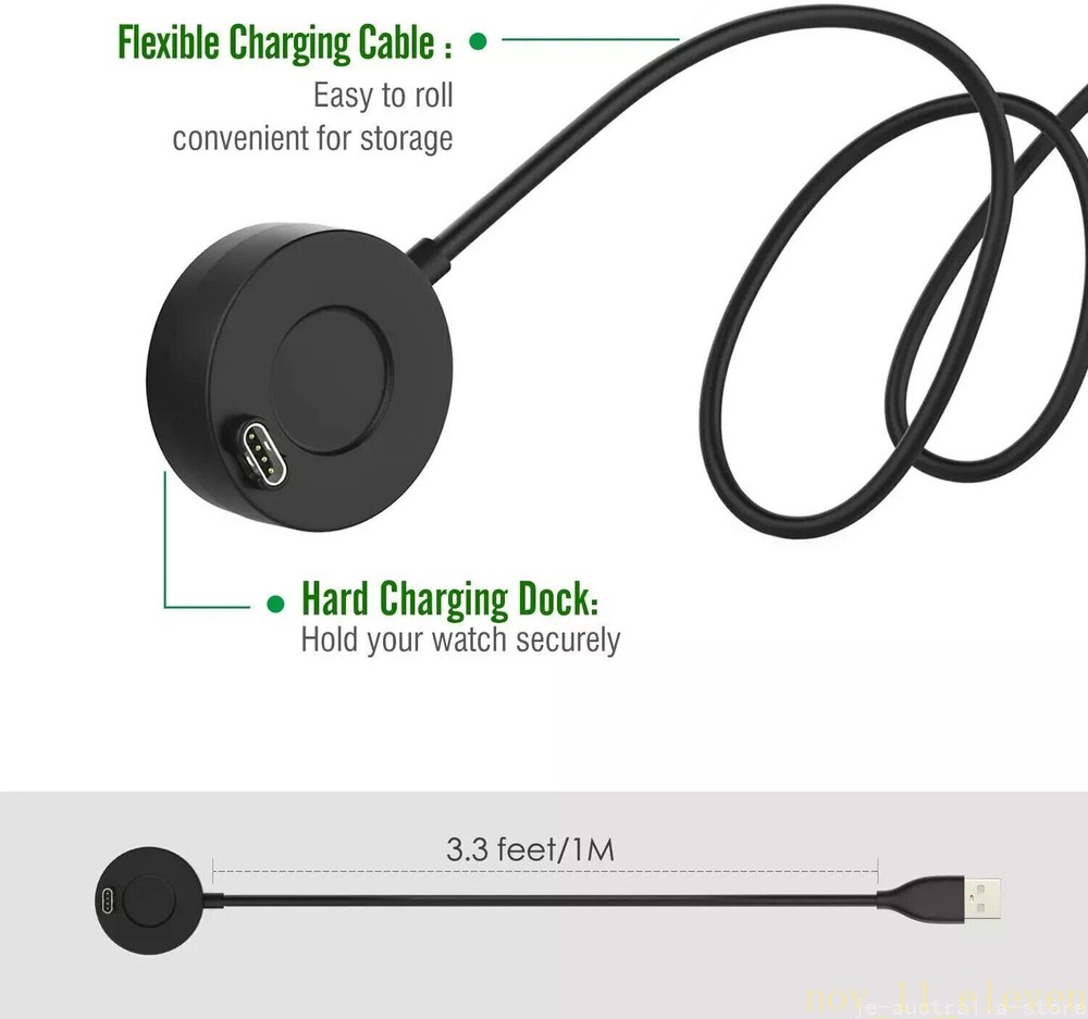 For Garmin Fenix 5/5 Plus/5S/5S Plus/5X USB Charging Data Cable Dock Charger