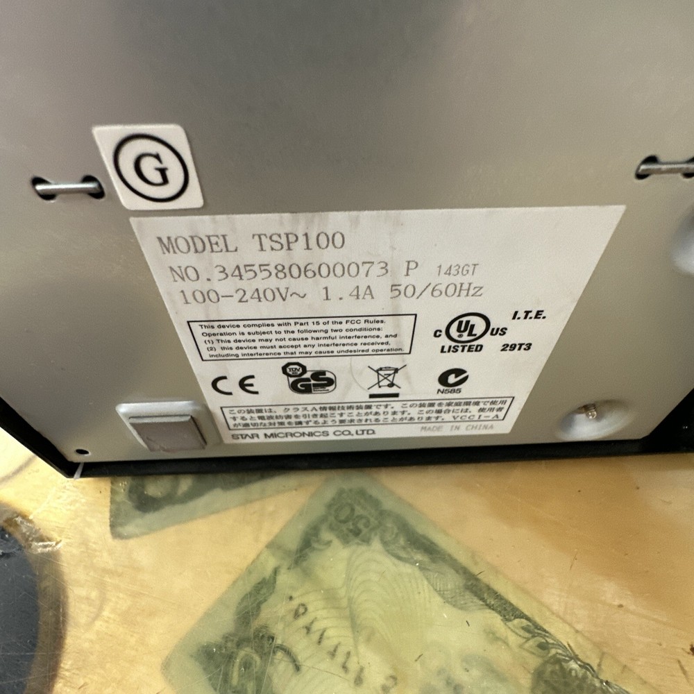 Star TSP100III Future Print Works Great