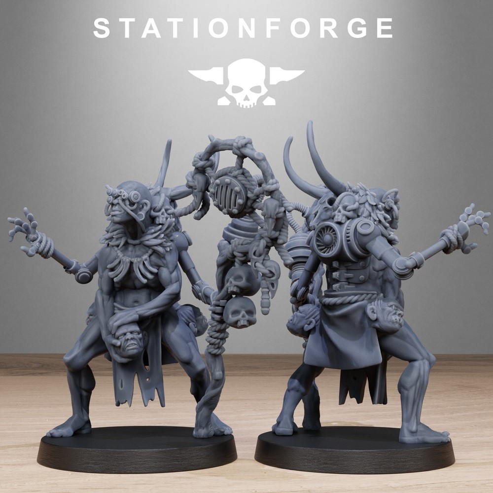Techno Savanger Necromants - Set of 10