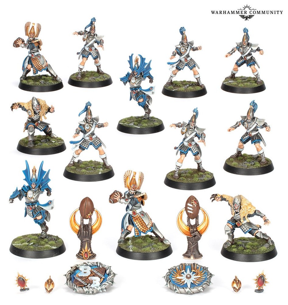 Blood Bowl: High Elf Team