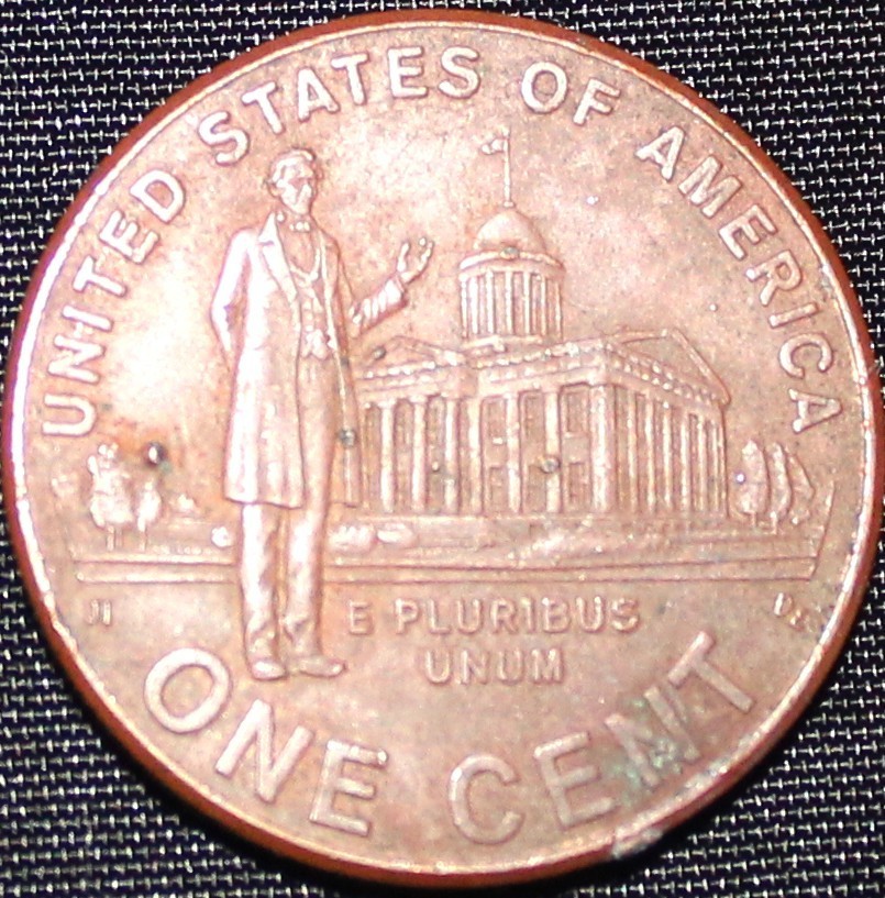 2009 Lincoln Bicentennial Cent Bumps-Rim Error*LOOK*