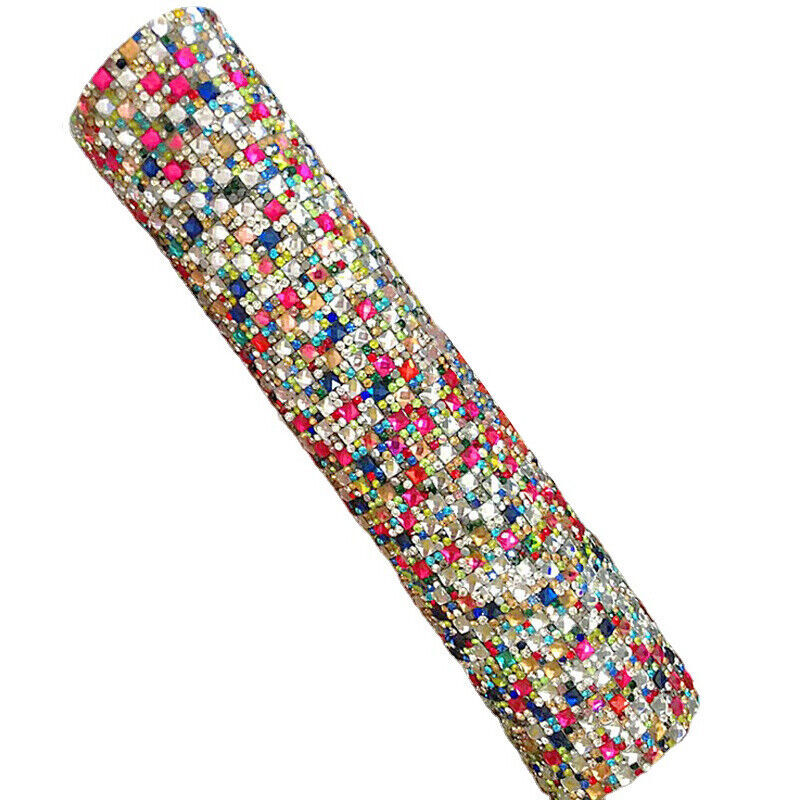 Rhinestone Microphone Handle Cover Sleeve Protector Prop Sparkly Accessories