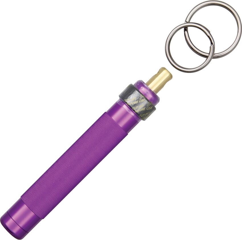 ASP Palm Defender Purple Aluminum Construction With Replaceable Aerosol Inserts