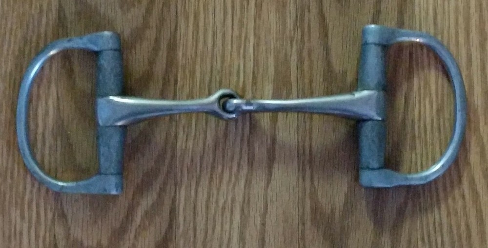 Eggbut Dee Ring Snaffle Bit 5 inch Western English Bit