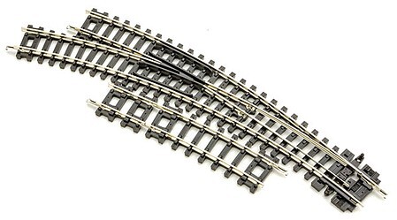 Peco ST-45 N Scale Left Curved Switch