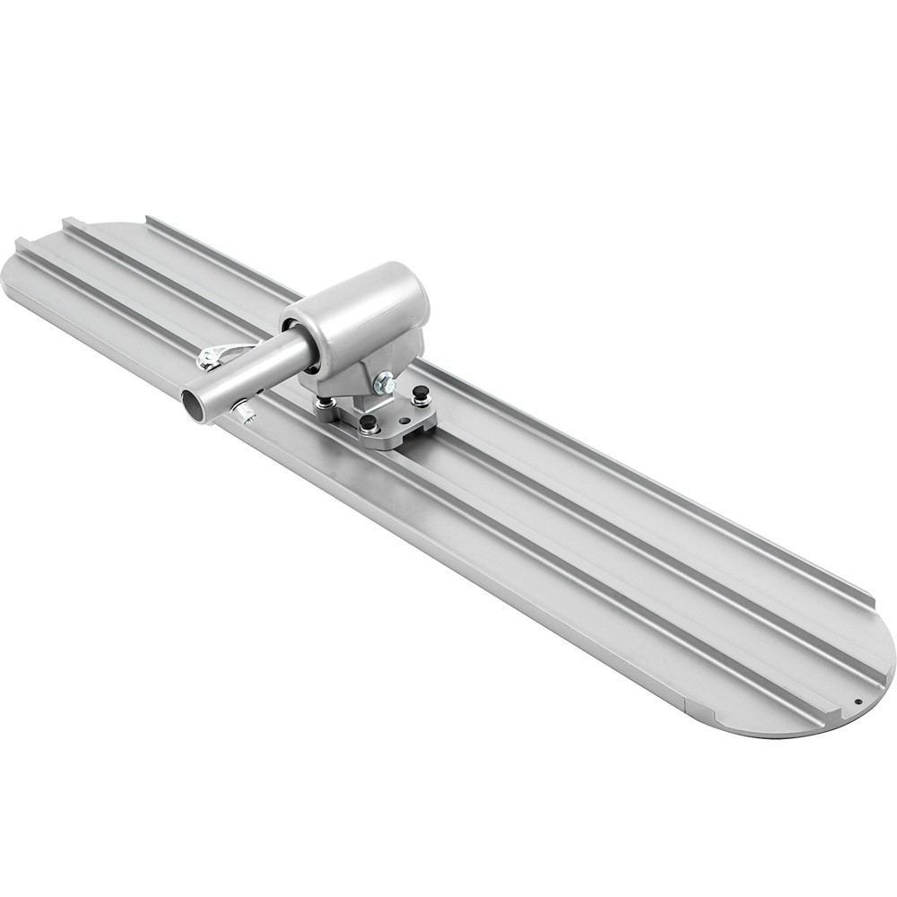 VEVOR Bull Float Concrete Float Concrete Tool Trowel Float 4 Handle Round End