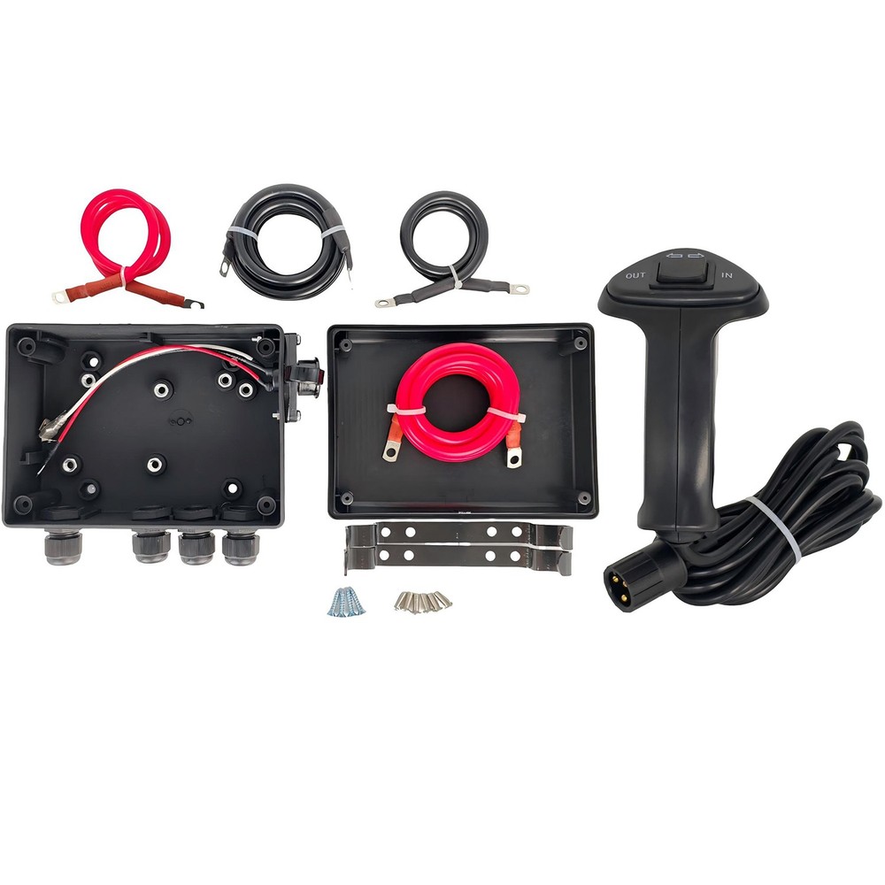 Winch Control Box for 3000LB 4000LB 5000LB Winch with Hand Wired Remote Control