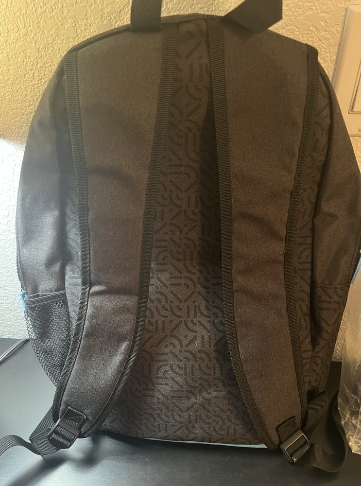 IMS San Francisco Black Blue Backpack New
