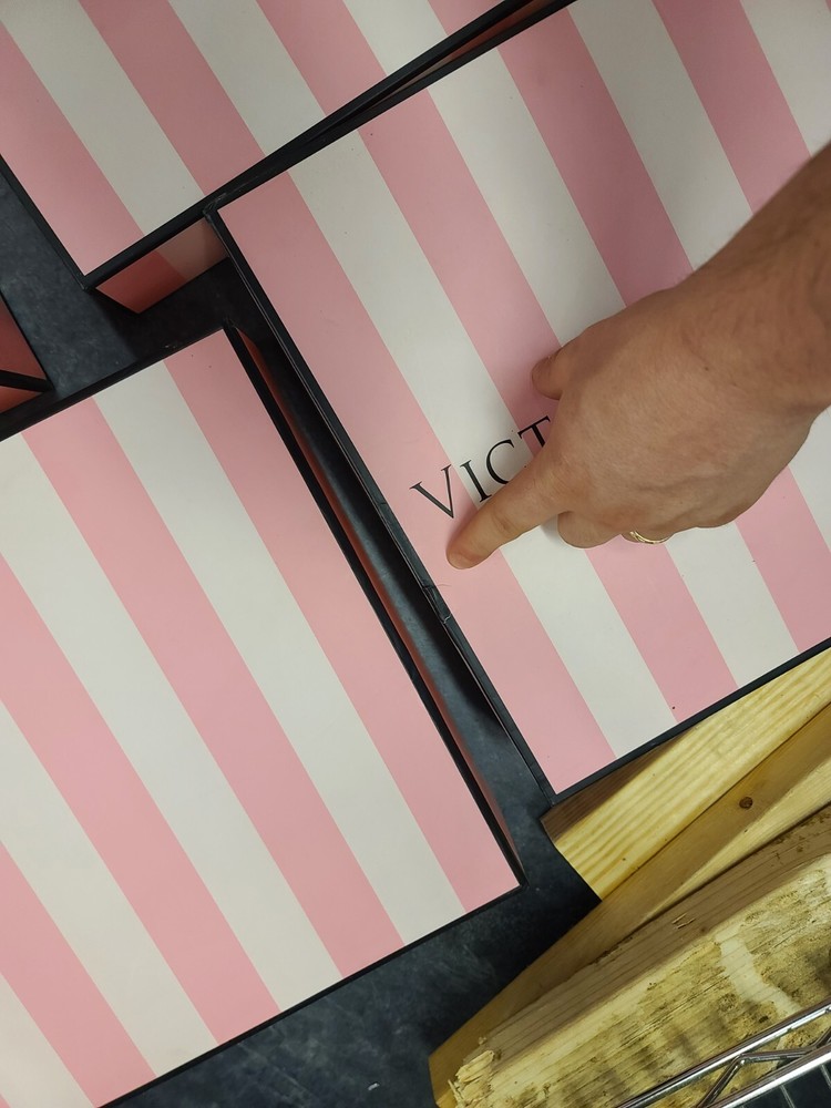 VICTORIA'S SECRET BOXES DISPLAY PROPS BOXES 15 In Total