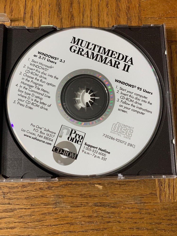 Multimedia High School Grammar PC Cd