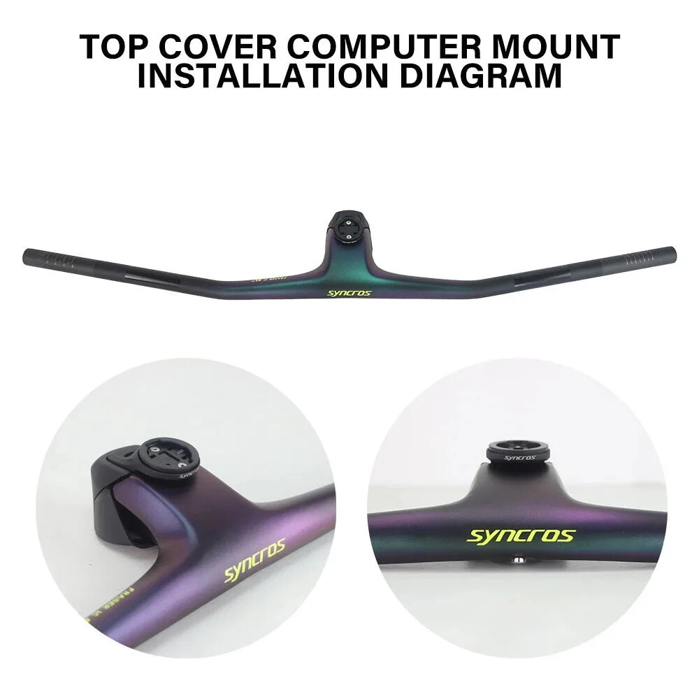 Superlight Full Carbon MTB Integrated Handlebar with Computer Mount