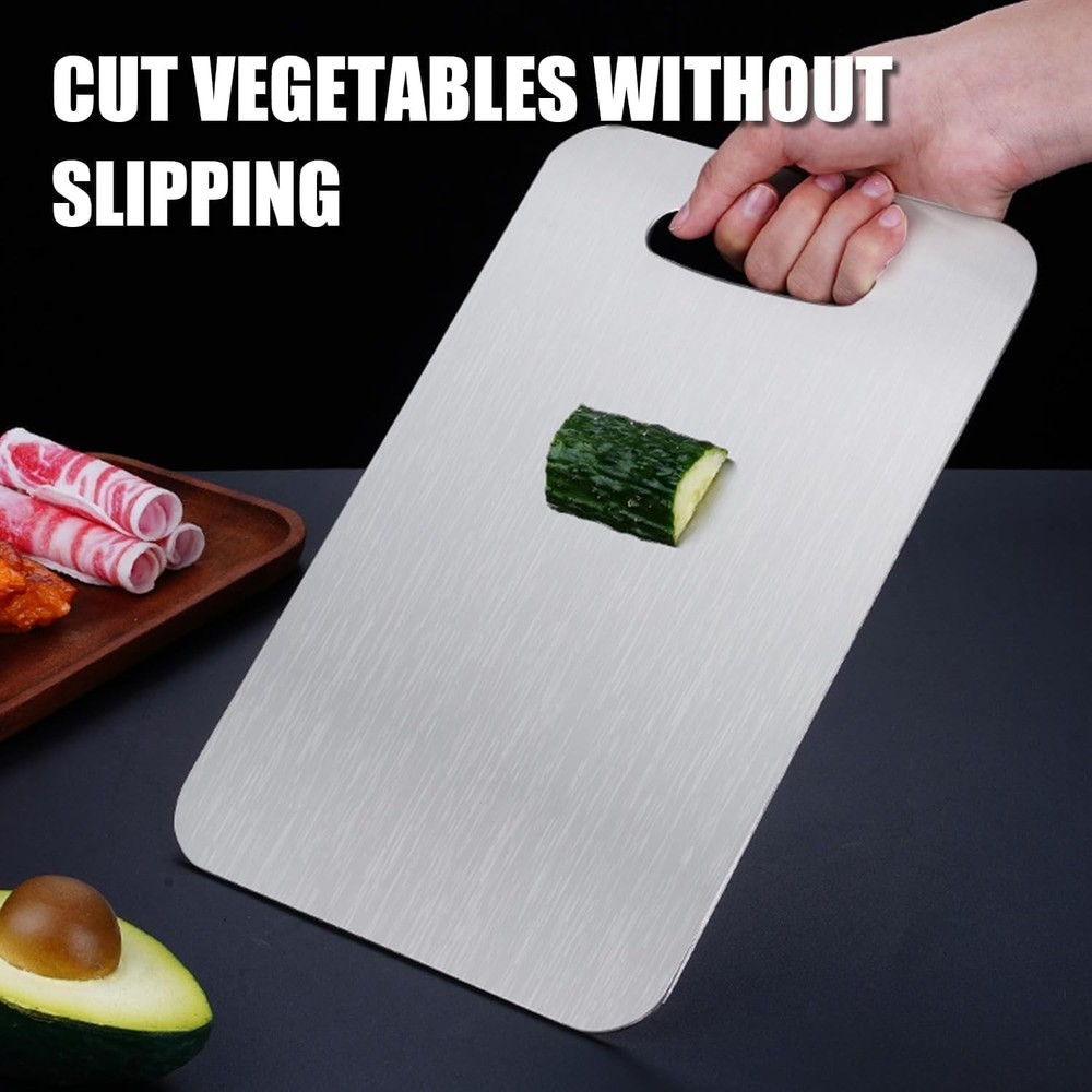 Lightweight Double-Sided Titanium Cutting Board – Perfect for All Kitchen Tasks
