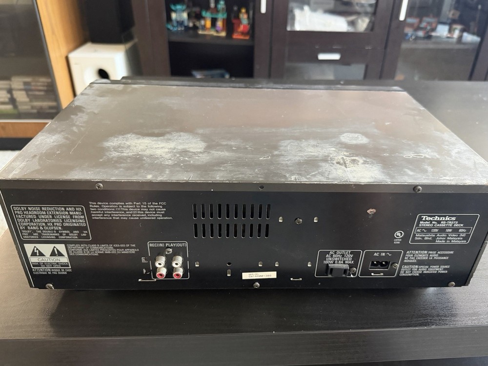 Technics RS-TR272 Stereo Cassette Deck