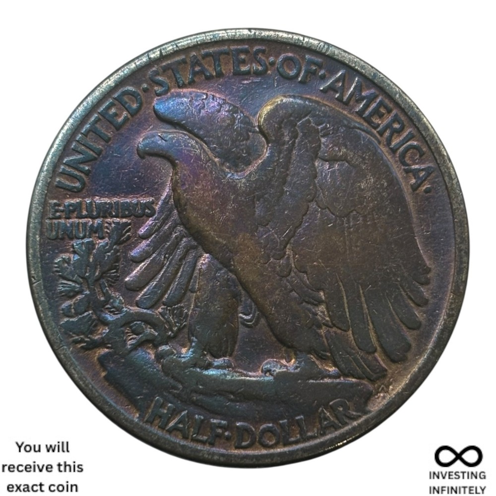1945 Walking Liberty Half X-1118