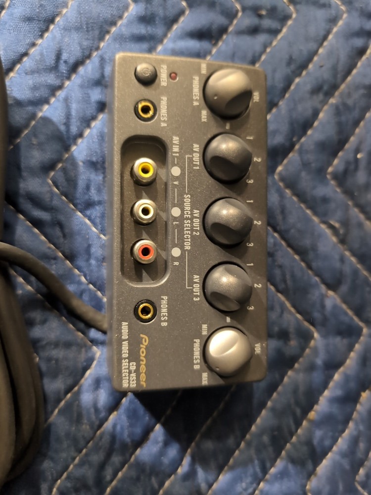 Pioneer CD-VS33 Audio Video Selector