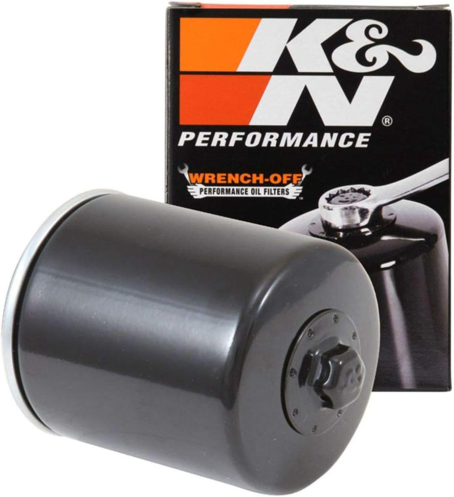 Motorcycle Oil Filter: High Performance, Premium, Designed to Be Used with Synth